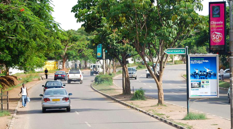 Die beliebtesten Fahrzeugoptionen am Flughafen Lusaka